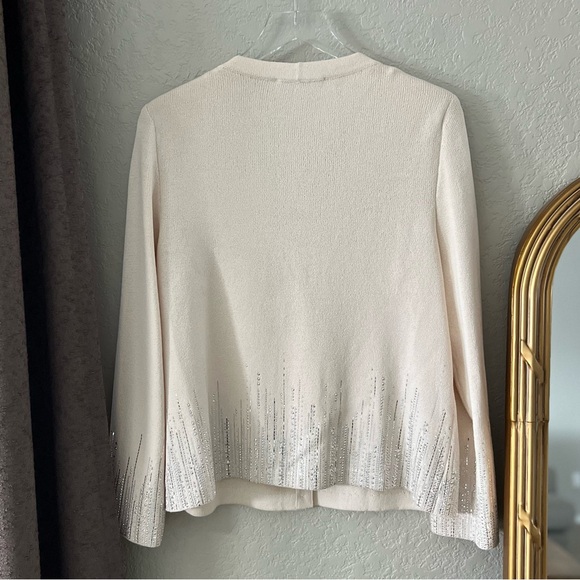 St John Evening Crystal Embellished Cardigan - Picture 10 of 15